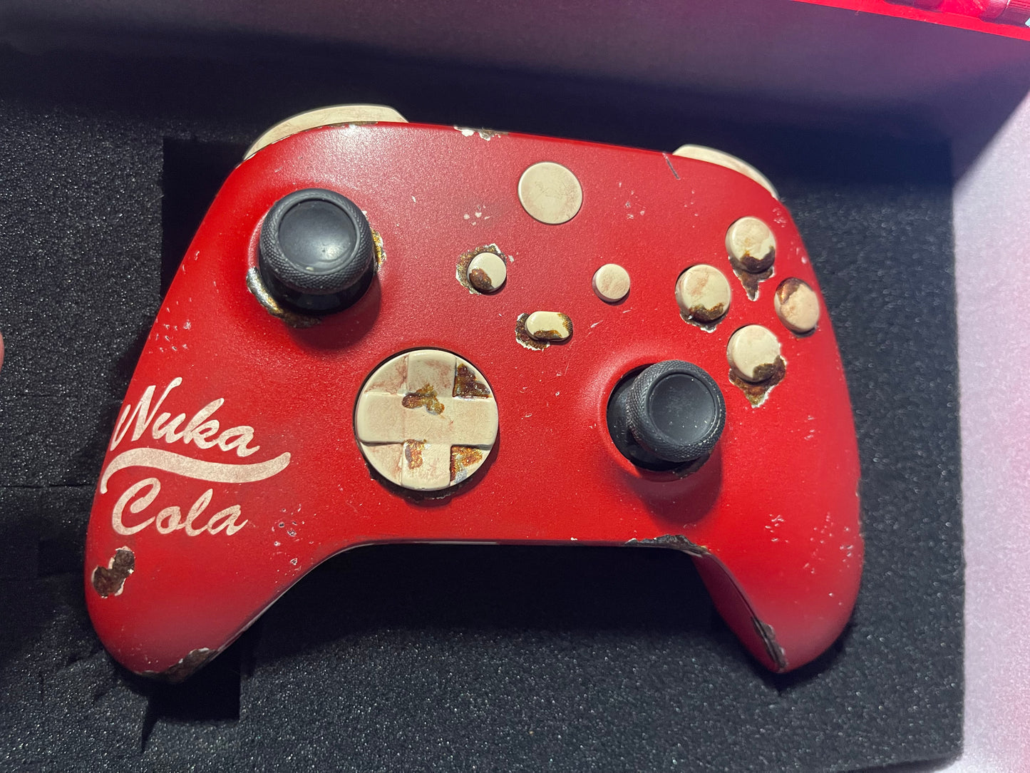 Custom Painted Fallout Nuka Cola Themed Xbox Controller